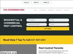Sites similar to gtaexterminators.ca