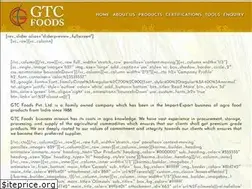 Sites similar to gtcfoods.com