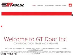 Sites similar to gtdoorinc.com