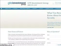 Sites similar to gteinvestmentgroup.org