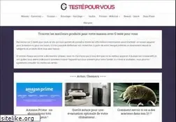Sites similar to gtestepourvous.fr