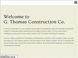 Sites similar to gthomasconstruction.com
