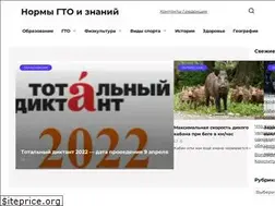 Sites similar to gto-normativy.ru