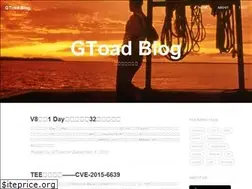 Sites similar to gtoad.github.io