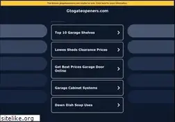Sites similar to gtogateopeners.com