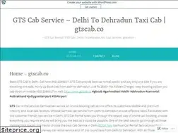 Sites similar to gtscabs.wordpress.com