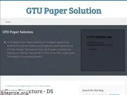 Sites similar to gtu-paper.blogspot.com