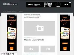 Sites similar to gtumaterial.com
