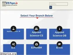 Sites similar to gtupaper.in