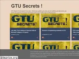 Sites similar to gtusecrets.blogspot.com
