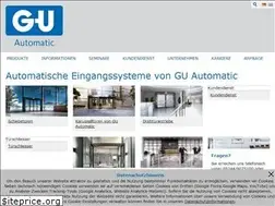 Sites similar to gu-automatic.de