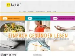 Sites similar to gu-balance.de
