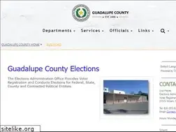 Sites similar to guadalupe-elections.com