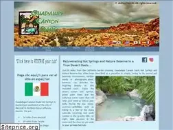Sites similar to guadalupecanyonoasis.com