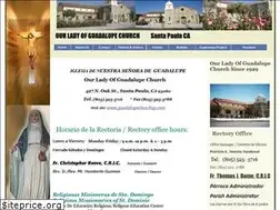 Sites similar to guadalupechurchsp.com