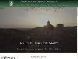 Sites similar to guadalupeshrine.org