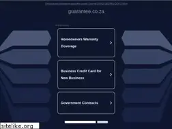 Sites similar to guarantee.co.za