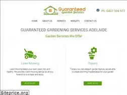 Sites similar to guaranteedgardenservices.com.au