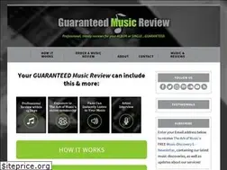 Sites similar to guaranteedmusicreview.com