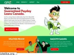 Sites similar to guaranteedpaydayloans.ca