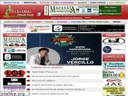 Sites similar to guararemacidadenatal.com.br