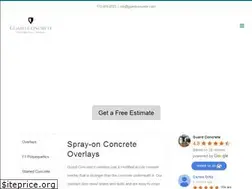 Sites similar to guardconcrete.com