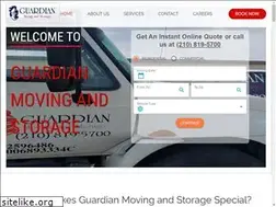 Sites similar to guardianmovingsa.com