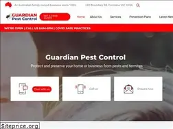 Sites similar to guardianpestcontrol.com.au