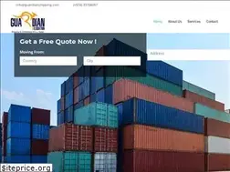 Sites similar to guardianshipping.com