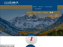 Sites similar to guardiantitleagency.com