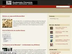 Sites similar to guatemalachronicle.wordpress.com