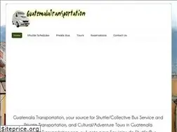 Sites similar to guatemalatransportation.com