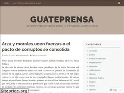 Sites similar to guateprensa.wordpress.com
