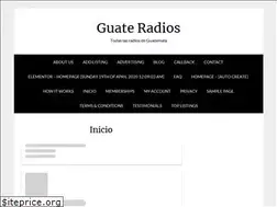 Sites similar to guateradios.com