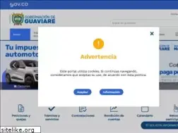 Sites similar to guaviare.gov.co