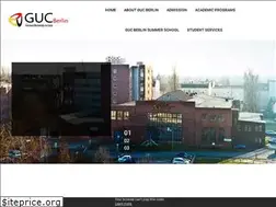 Sites similar to guc-berlin.de