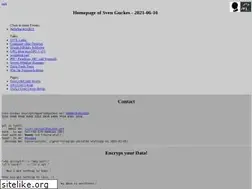 Sites similar to guckes.net