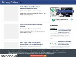 Sites similar to gudangcodingaplikasi.blogspot.com