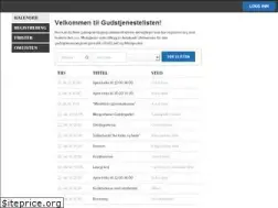 Sites similar to gudstjenestelisten.no