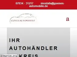 Sites similar to guenes-automobile.de