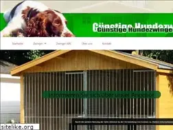 Sites similar to guenstige-hundezwinger.de