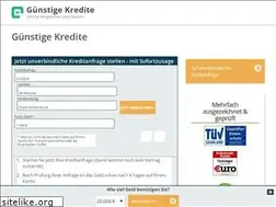 Sites similar to guenstigekredite.info