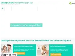 Sites similar to guenstigerinternetprovider.net