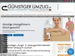 Sites similar to guenstigerumzug.ch
