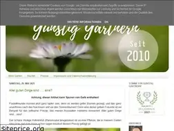 Sites similar to guenstiggaertnern.blogspot.com