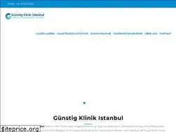 Sites similar to guenstigklinikistanbul.de