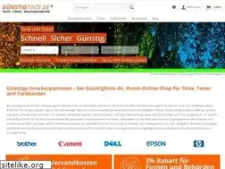 Sites similar to guenstigtinte.de