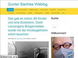 Sites similar to guenter-baechle.de