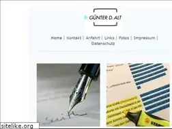 Sites similar to guenteralt.de