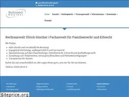 Sites similar to guenther-rechtsanwalt.de